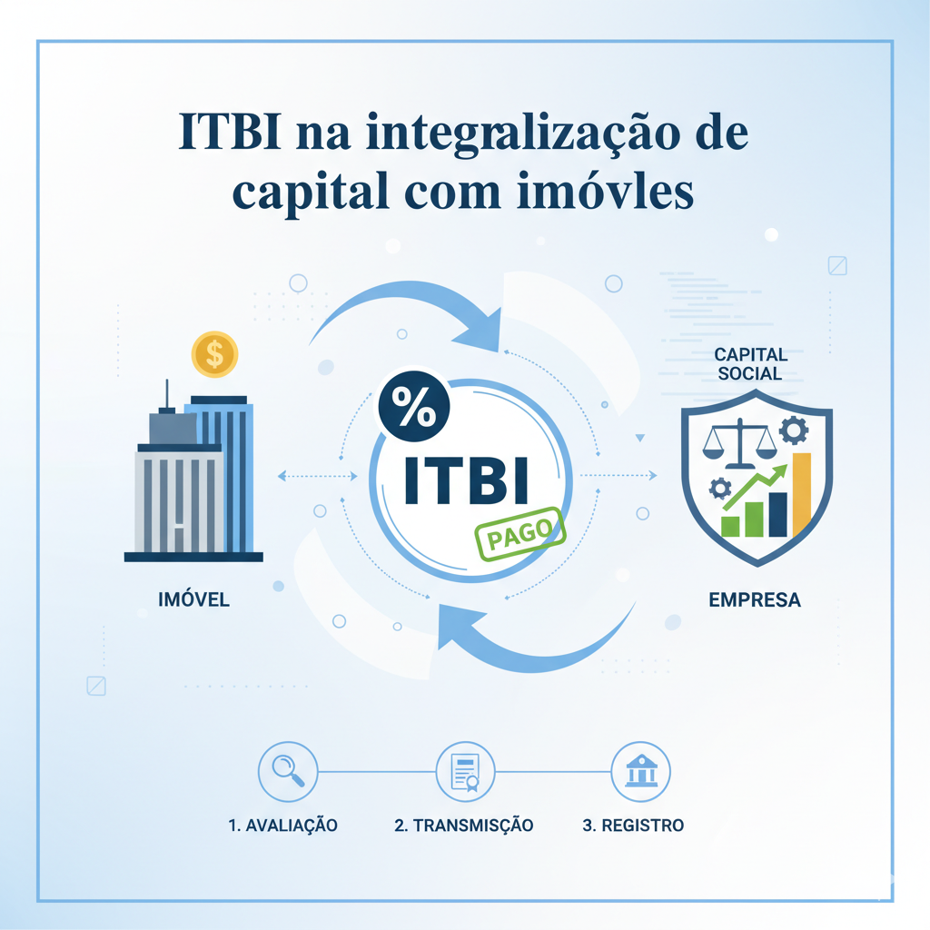 ITBI na integralização de capital com imóveis